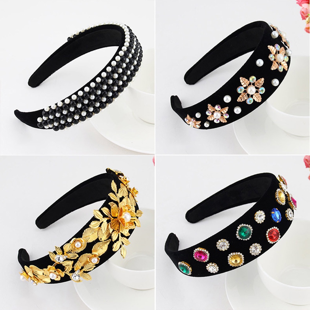 Cài Tóc Hoa Đính Ngọc Trai Nhân Tạo Thời Trang