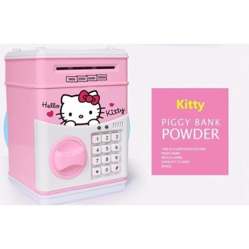 Hộp Đựng Tiền Tiết Kiệm Hình Hello Kitty Dễ Thương