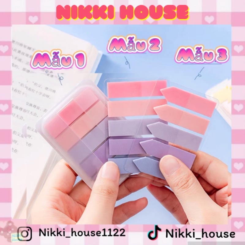 GIẤY GHI CHÚ NHỎ NHIỀU MÀU