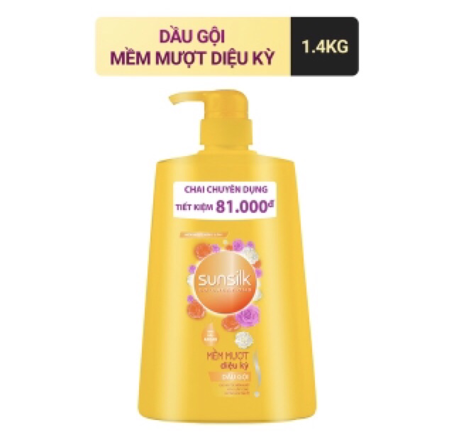 Dầu gội Sunsilk Chai 1.4kg