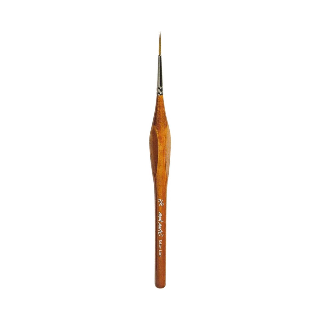 Cọ Đi Nét Artist Taklon Liner 2/0 Mont Marte - Artist Brush Taklon Liner 2/0 - MCG0123