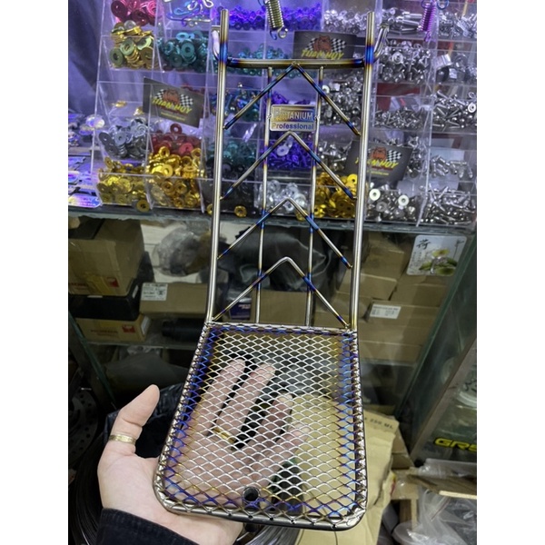 Baga lưới và cây qe titanium 8ly két hợp Ptitanium cho wave dream fu led wave a sirus