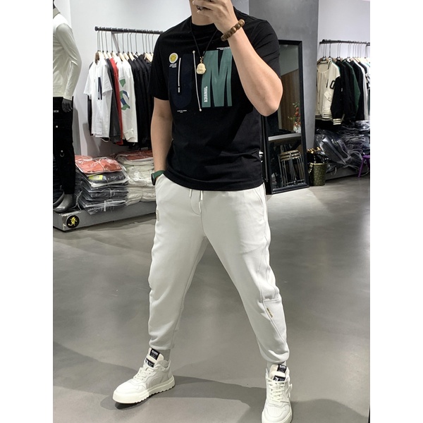 Áo thun nam UM in phun chuẩn màu vải cotton cao cấp đẹp form chuẩn, áo phông nam