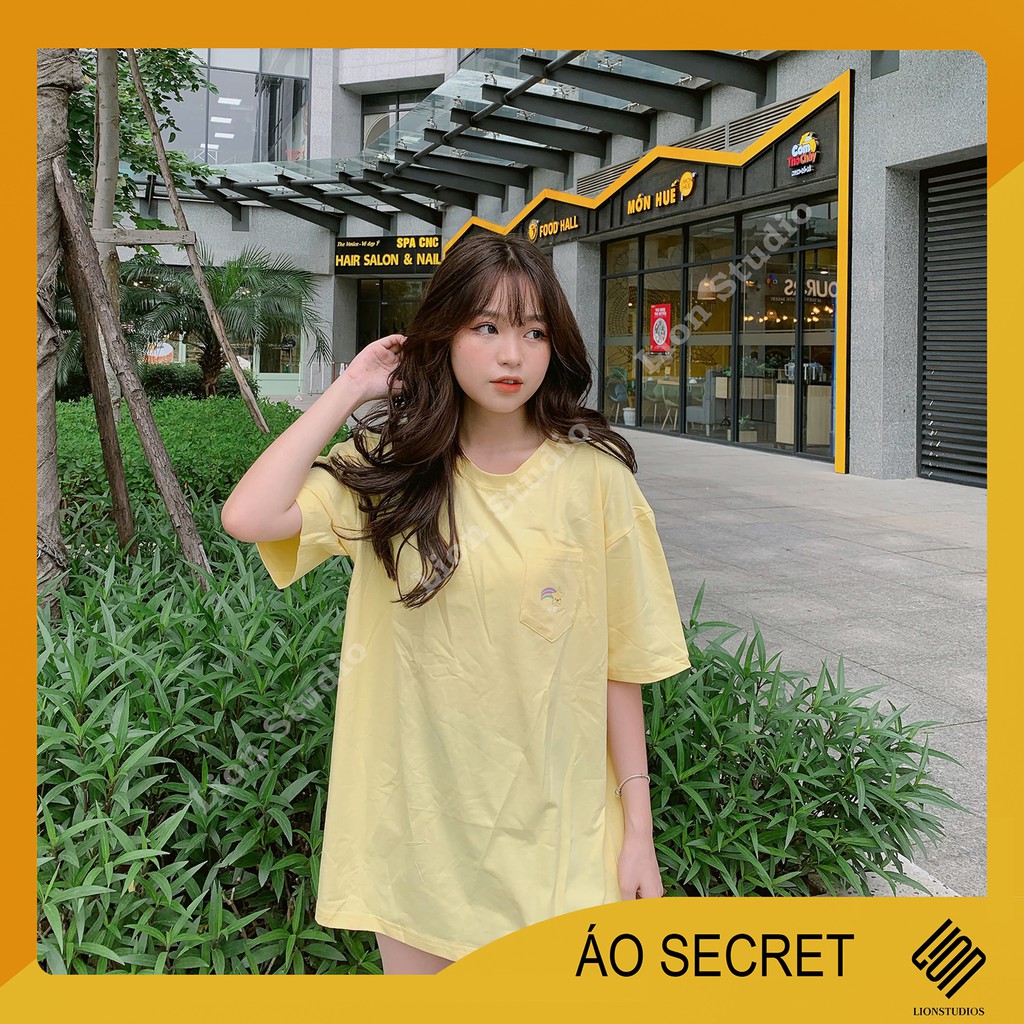 Áo secret 3 màu tay lỡ dáng rộng, hàng độc quyền thiết kế không lo đụng hàng [cam kết đúng chất lượng] | BigBuy360 - bigbuy360.vn