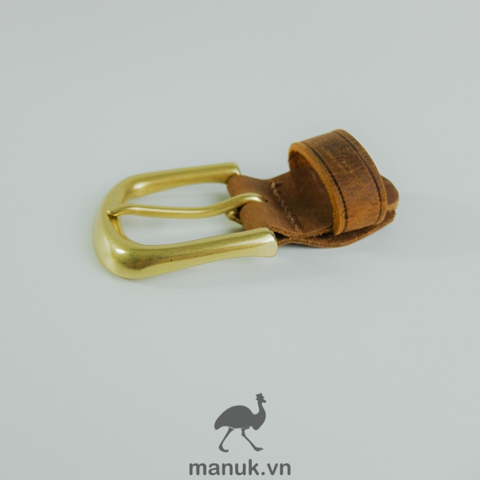 Mặt thắt lưng nam BM2 | Đầu khoá thắt lưng đồng đúc cho thắt lưng da bò bảng dây 3.3 cm - 3.4 cm