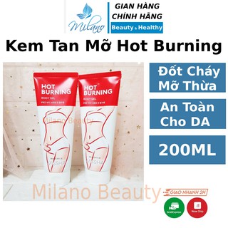 Kem tan mỡ bụng body Missha Hot Burning Perfect 200ml Hàn Quốc tan mỡ sau sinh ngân bình cô bông thái lan Milano Beauty