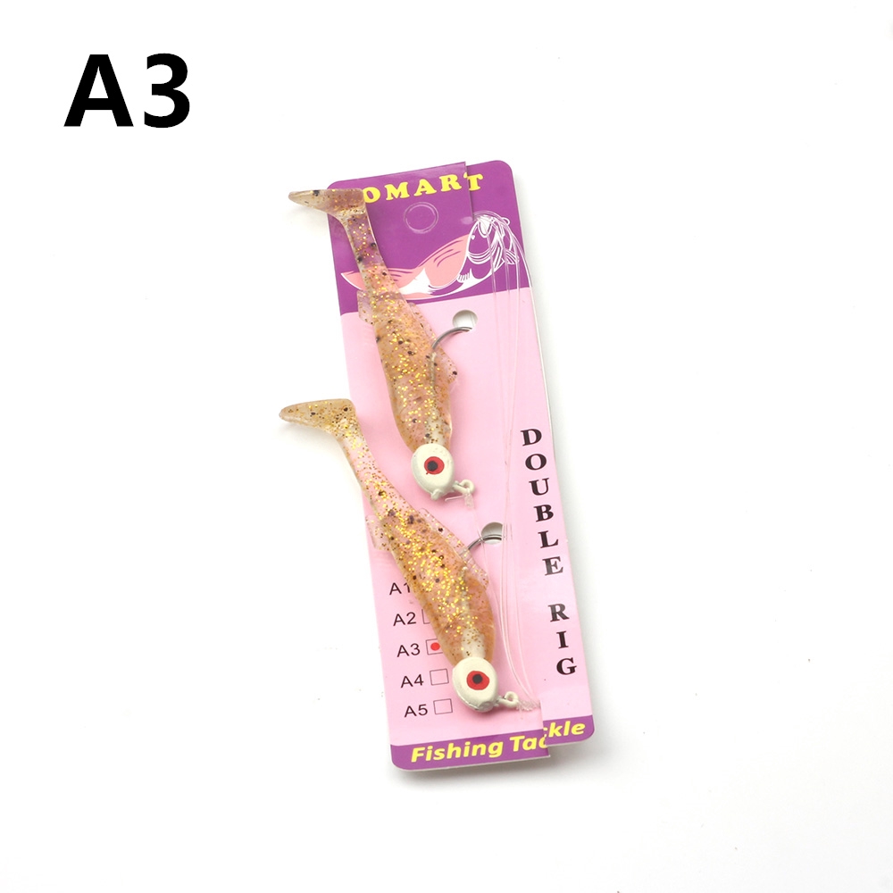 Mồi câu cá mềm lấp lánh 1/4oz