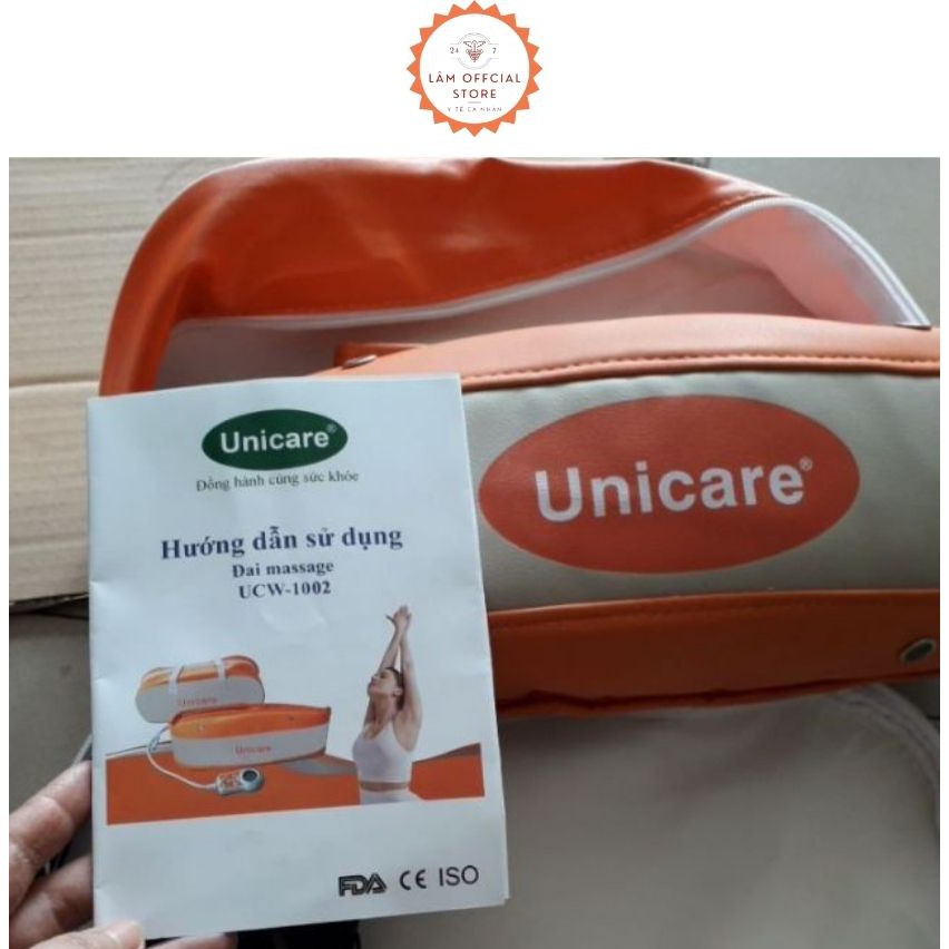 Máy massage bụng, đai massage bụng, giảm mỡ bụng UNICARE UCW-1002 MBUNI