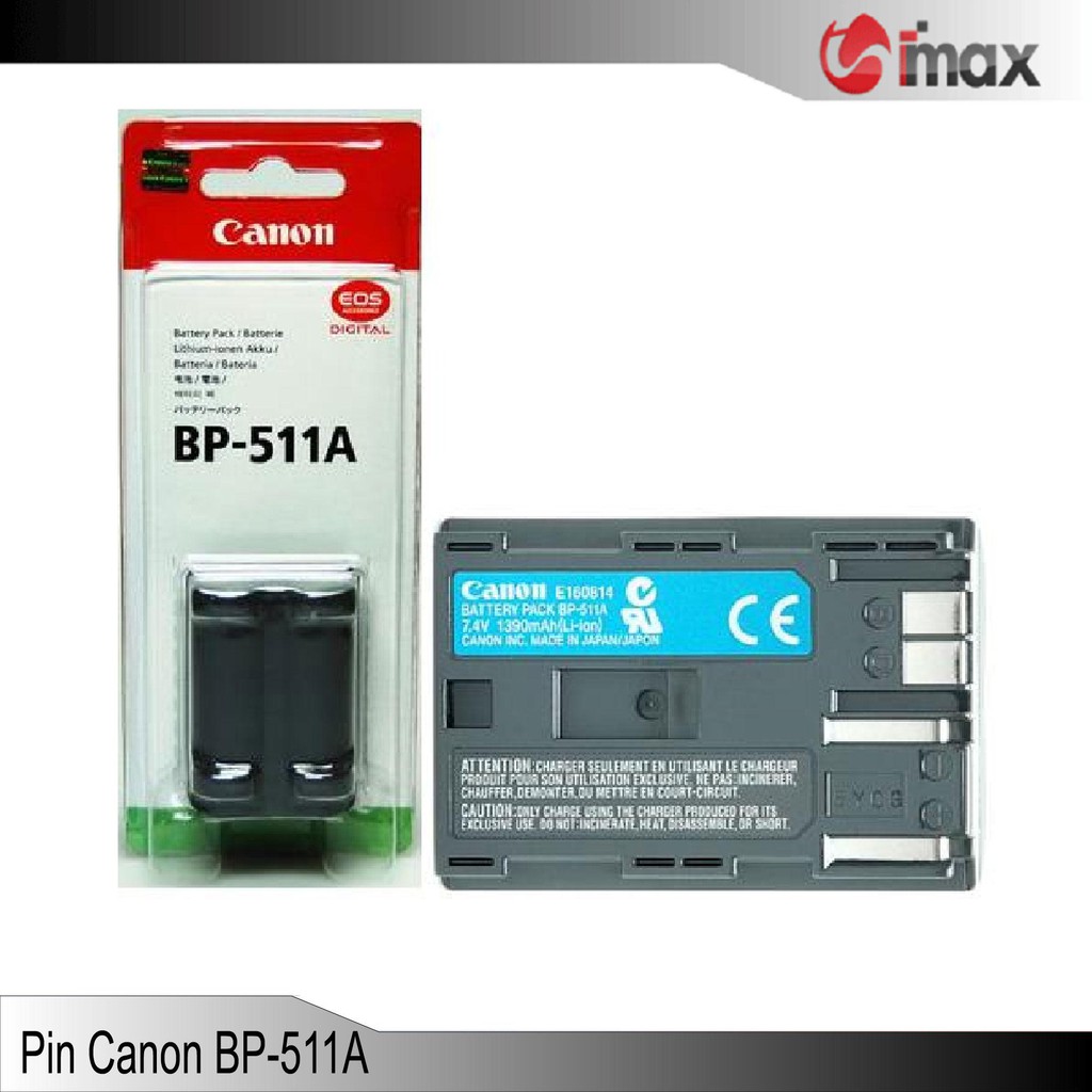 Pin máy ảnh Canon BP - 511A - Hàng nhập khẩu