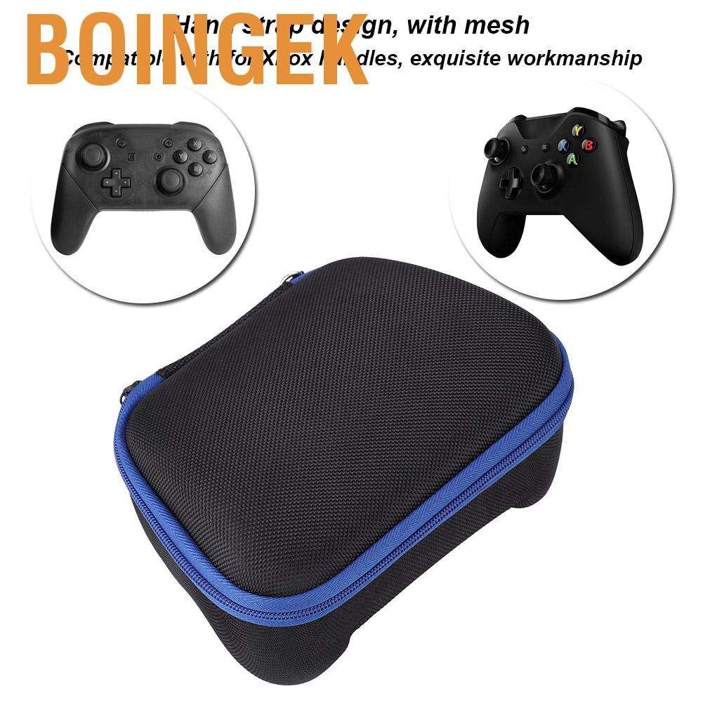 Boingek Bag with Hand Rope Universal for Nintendo Switch Pro / Xbox Gamepad EVA Hard Box Storage