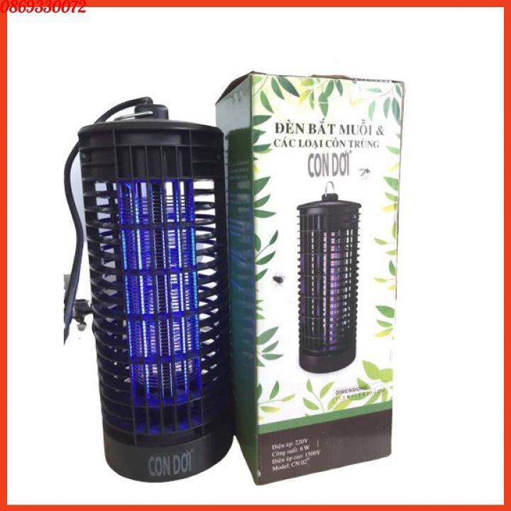 Đèn bắt muỗi Con Dơi CN02 💥𝑭𝑹𝑬𝑬 𝑺𝑯𝑰𝑷💥 bắt được muỗi cả ngày lẫn đêm. [Muỗi ngày đốt mới độc và gây xuất huyết]
