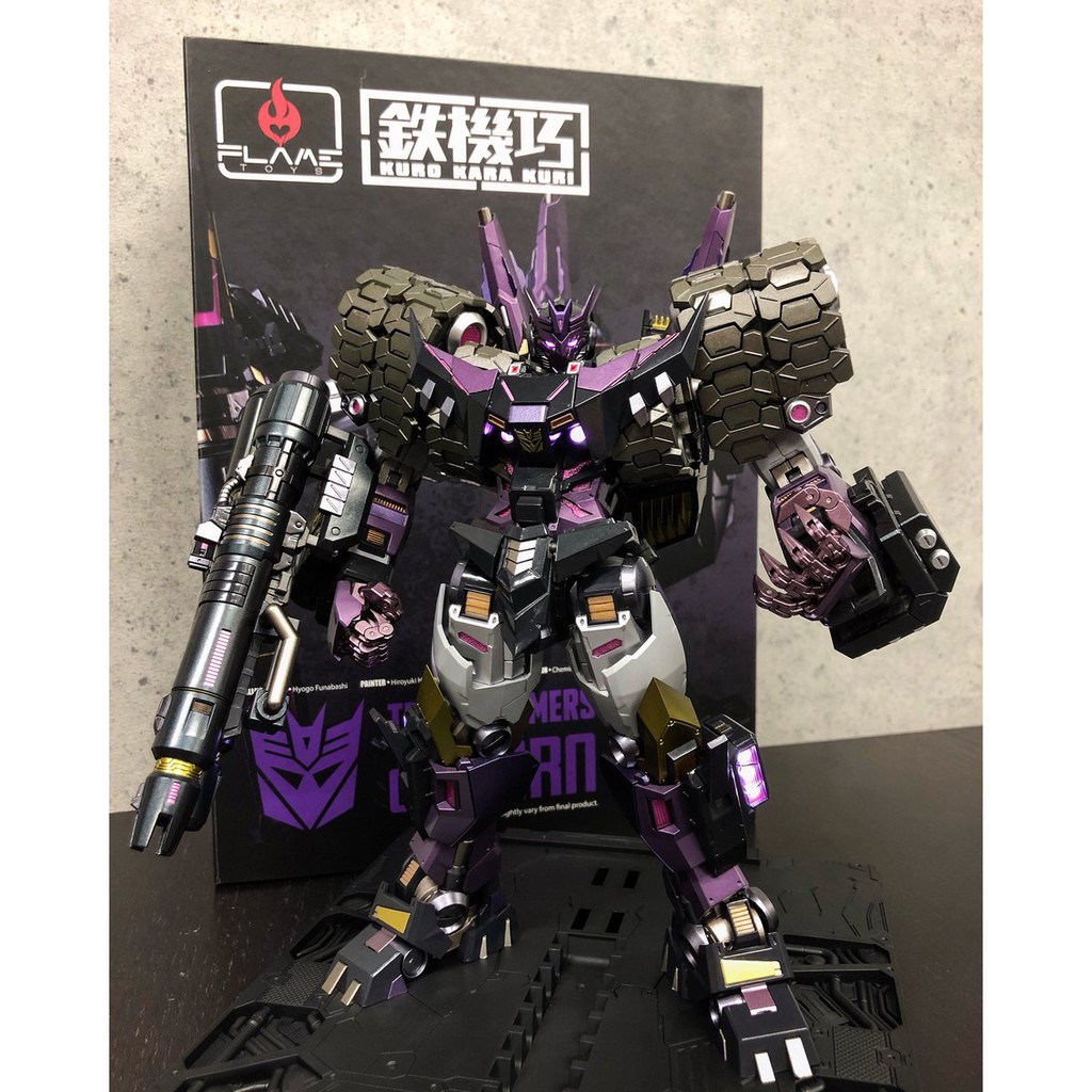 Mô Hình robot nonstran không chuyển đổi TRANSFORMERS FLAMETOY KURO KARA KURI 02 TARN