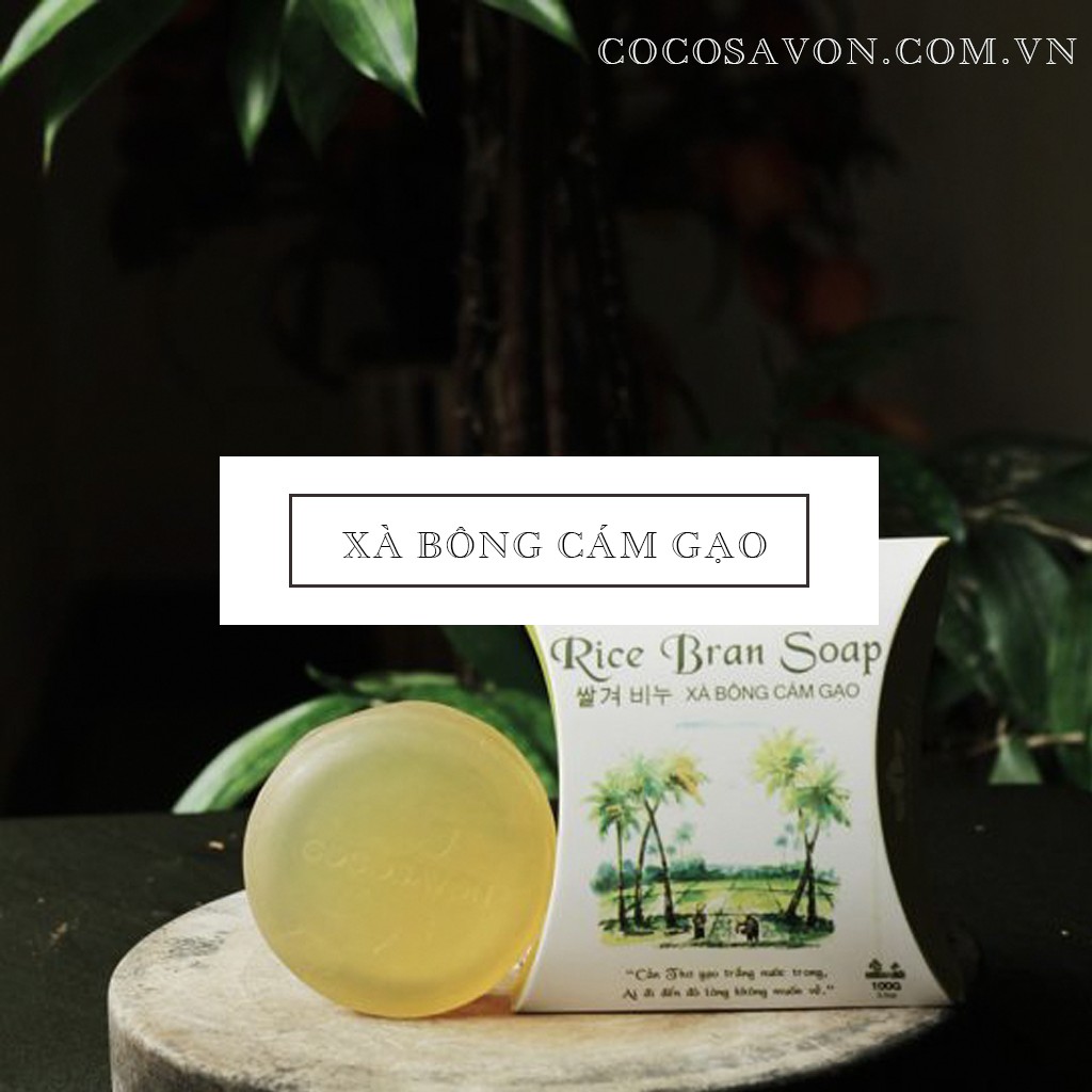 Xà Bông Cám Gạo Cocosavon