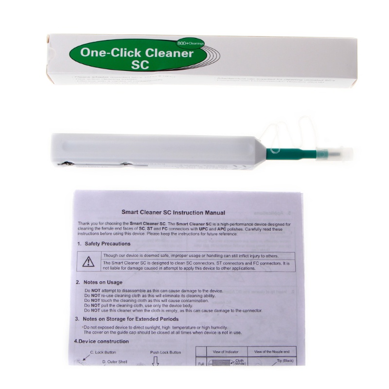 Bút Vệ Sinh Một Cánh 800 Lần Cho SC ST FC 2 5mm