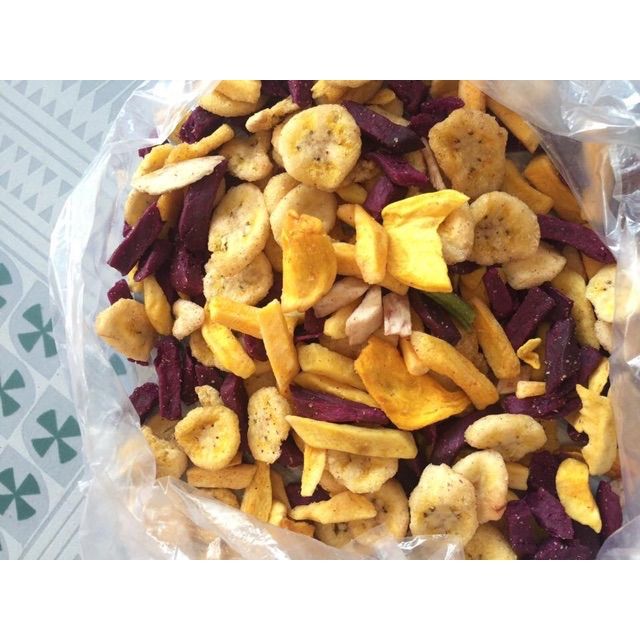 Combo 5kg trái cây sấy vụn thập cẩm - ngon
