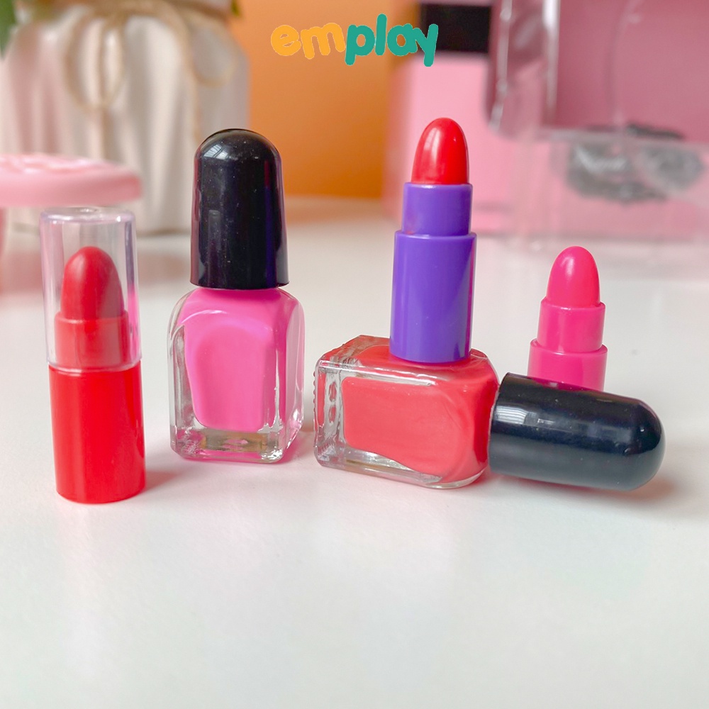 Đồ chơi trang điểm hình máy ảnh, có dây đeo chéo sành điệu, chất liệu trang điểm thật đã được kiểm định an toàn cho trẻ