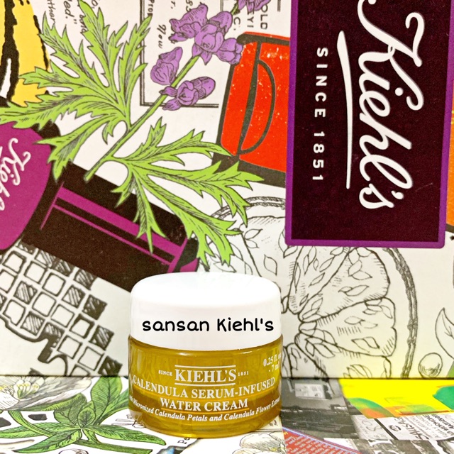 Kem dưỡng hoa cúc Kiehl’s Calendula Serum-Infused Water Cream mini