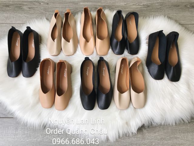 [ ORDER ] Giày 3p da mềm ( ảnh thật ) duy nhất sz 37 màu be 200k