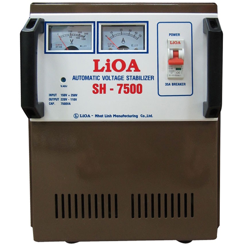 ☄️Ổn áp 1 pha LIOA SH-7500II 7.5kVA là loại tiết kiệm điện siêu bền☄️