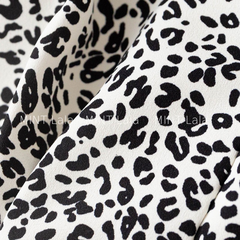 Chân Váy Nhún Đuôi Cá Họa Tiết Da Beo Dáng Ngắn - Có Lót Quần | BigBuy360 - bigbuy360.vn