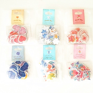 1 Túi Sticker Dán Trang Trí Dễ Thương