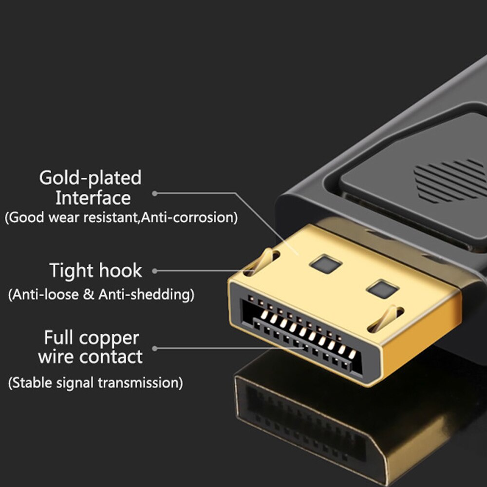 Đầu chuyển đổi Display Port DP 4K sang HDMI cho PC TV laptop máy vi tính