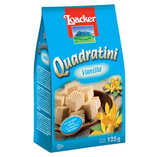 Bánh Xốp Loacker Quadratini 125gr 4 vị