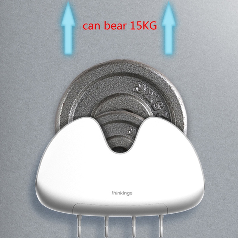 Giá Đỡ Thớt / Đồ Dùng Gắn Tường Kèm Móc Treo Chảo Tiện Dụng