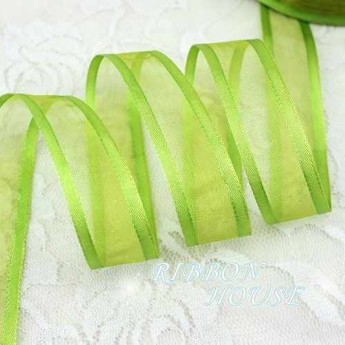 Cuộn Dây Ruy Băng Bằng Vải organza Rộng 10 yards 3 / 4 '' 20mm