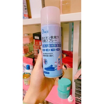 Lọ/Bình/chai Xịt khử mùi giày công nghệ Nano Bạc