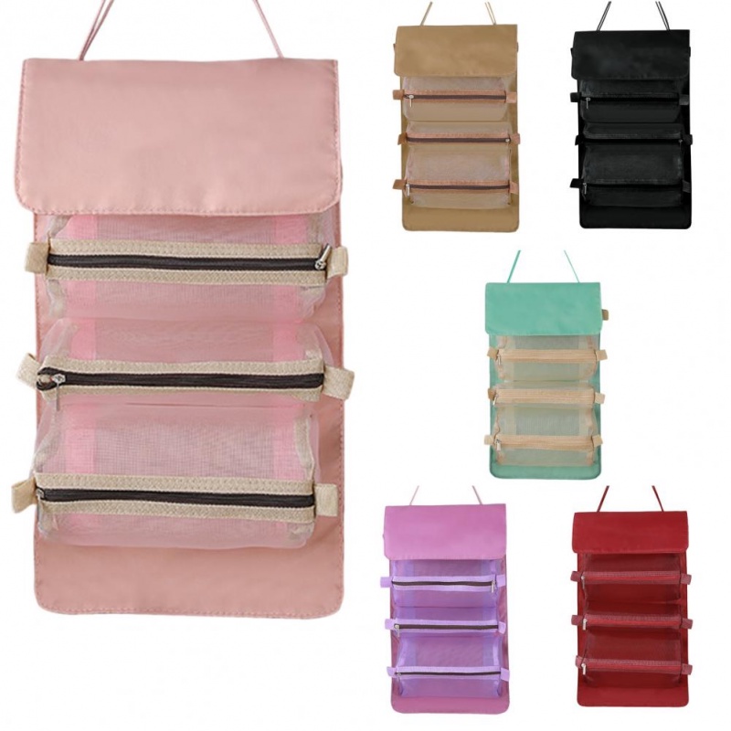 Túi Lưới Đựng Mỹ Phẩm 4 Trong 1 Tiện Lợi