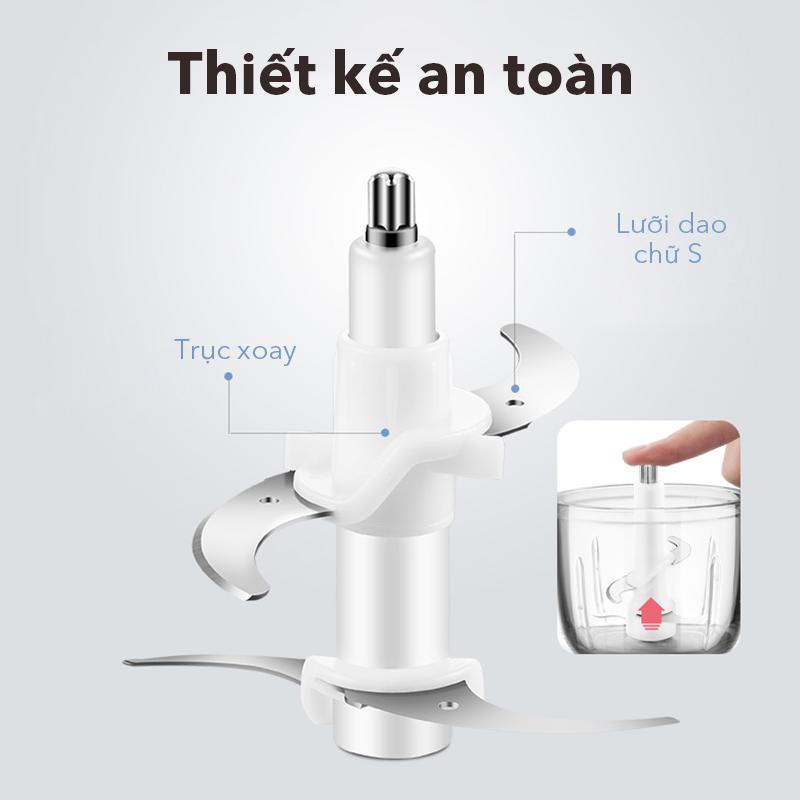 [BH 12TH] Máy xay thực phẩm đa năng SAMONO SW069 xay thịt rau củ quả công suất lớn 350W