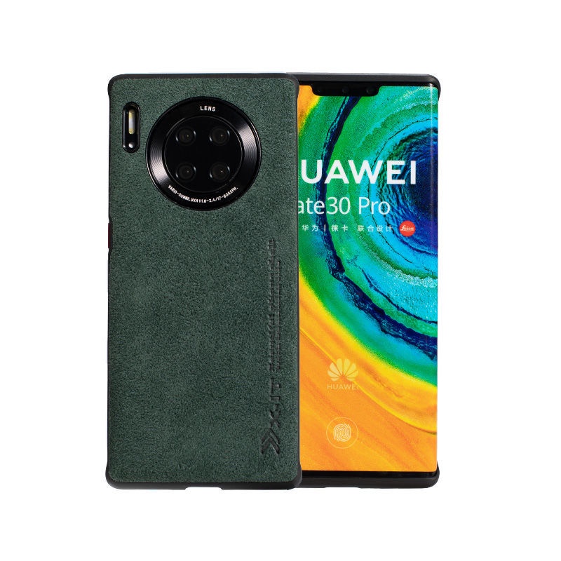 Nhập khẩu Ốp lưng điện thoại Huawei Mate30pro lông thú không viền chống rơi, mồ hôi bảo vệ Mate30