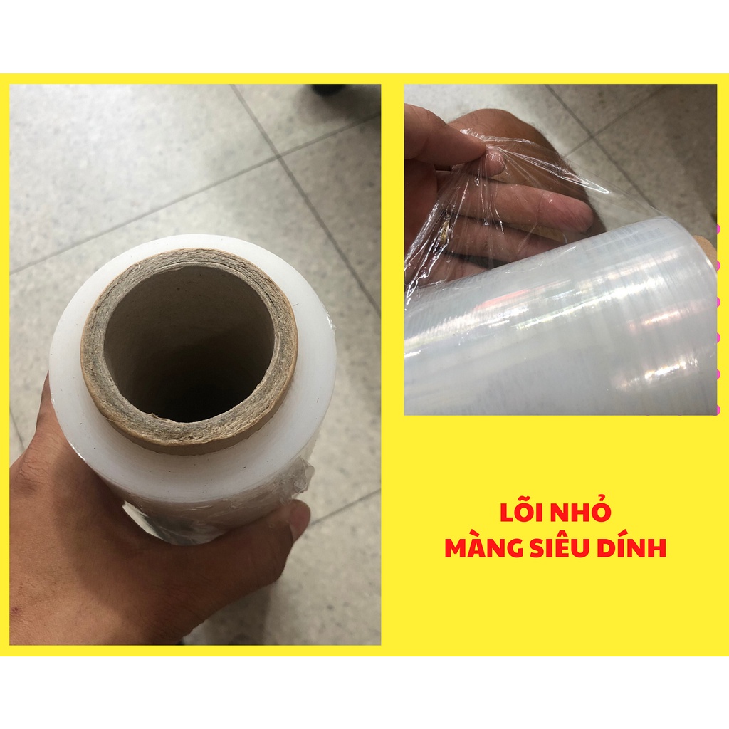 Cuộn màng nilon, màng chít PE (50cm- 2kg) cuốn hàng, bọc đồ