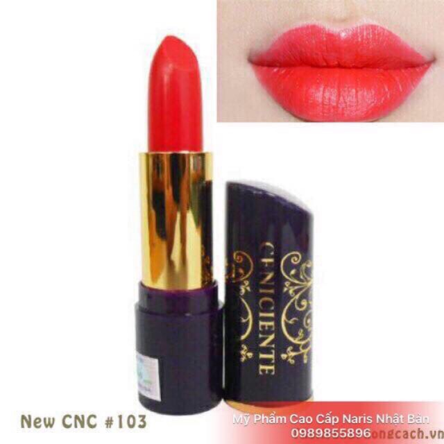 Son trang điểm Naris CNC New Lipstick #103