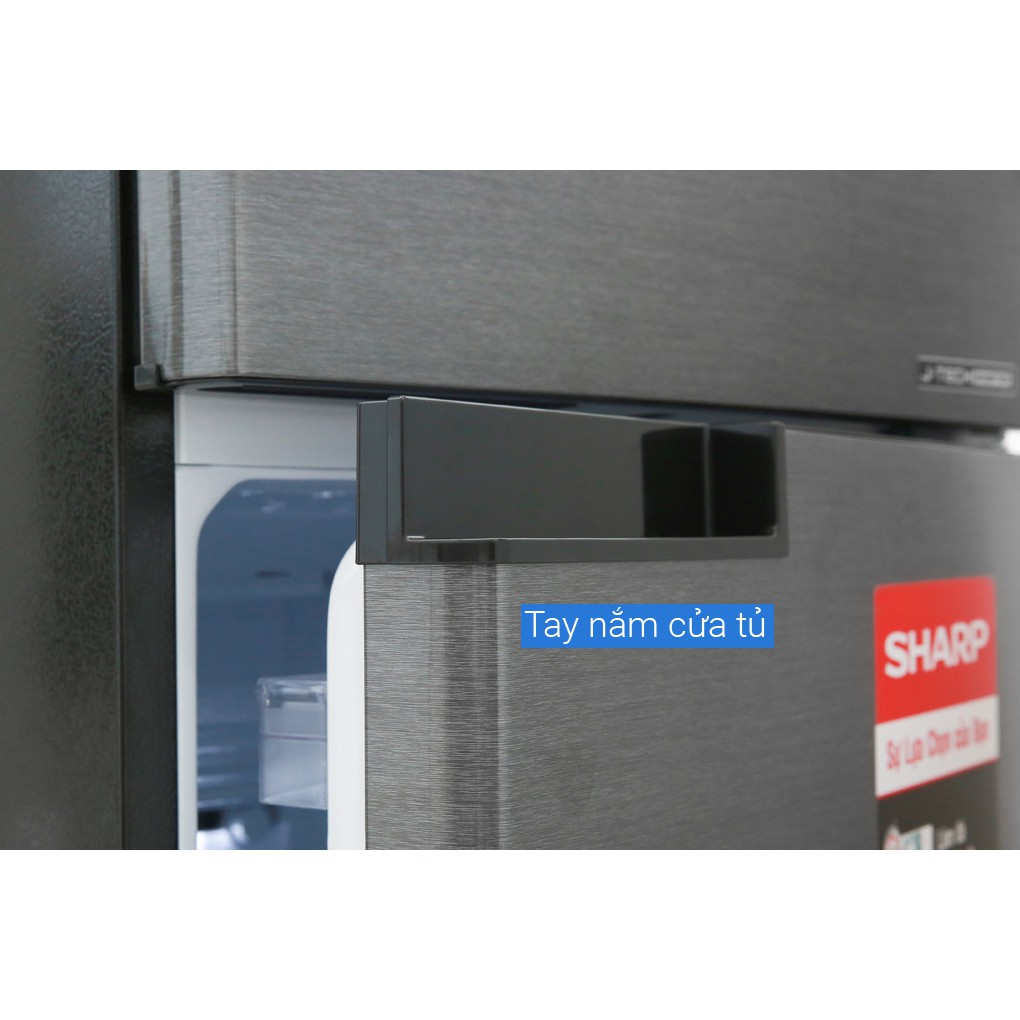 Tủ lạnh Sharp Inverter 165 lít SJ-X196E-DSS Xuất Xứ Thái Lan - Bảo hành chính hãng toàn quốc, Giao hàng 4h Hà Nội