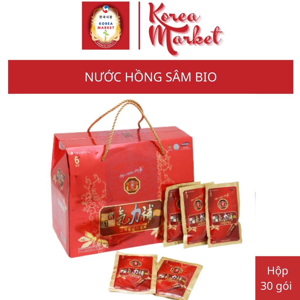 Nước Hồng Sâm 6 Bio Korean Red Ginseng Drink Cao Cấp Hàn Quốc