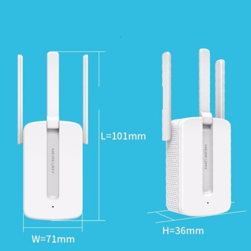 Bộ Kích Sóng Wifi Mercury 3 Râu Siêu Mạnh, Giúp Sóng Wifi Phủ Sóng Xa Hơn, Cắm Điện Trực Tiếp Không Cần Qua Cốc Sạc