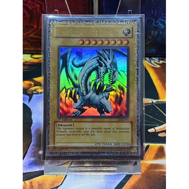 Blue eyes white dragon 1st LOB-001