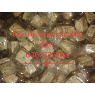 Kẹo dừa sáp mè đen đậu phộng 500g