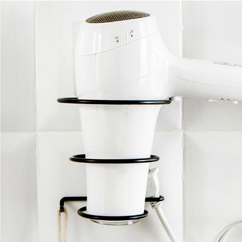 Giá Đỡ Máy Sấy Tóc Gắn Tường Tiện Dụng Cho Phòng Tắm