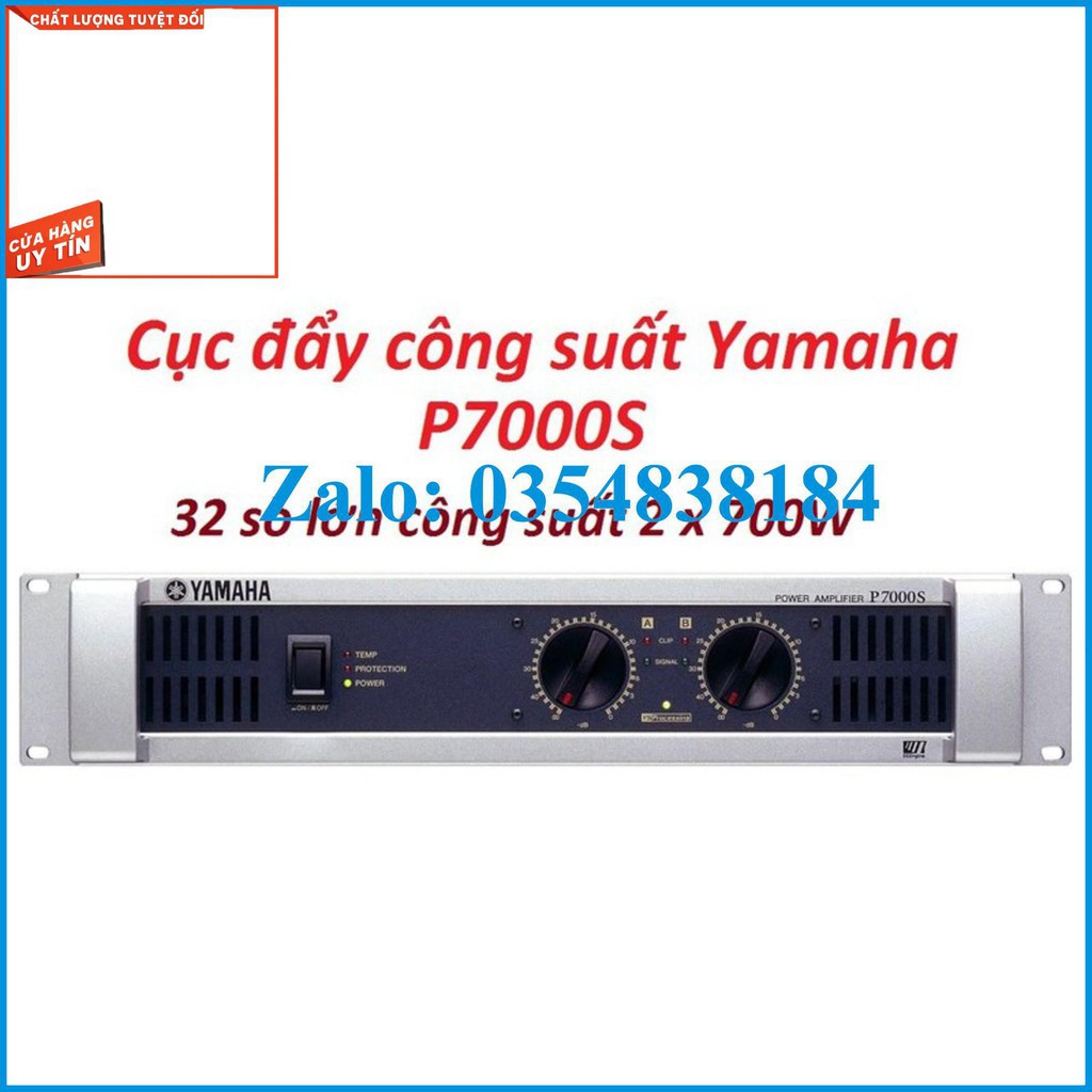 Cục đẩy công suất yamaha P7000S, 32 sò lớn0