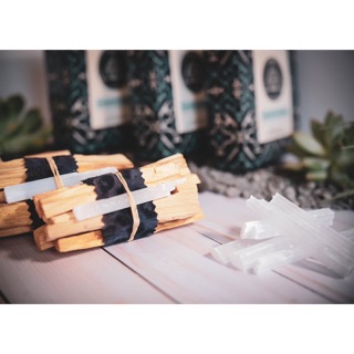 Palo Santo - Gỗ trắc xanh thanh tẩy Peru - Wild harvested palo santo 4 inch stick