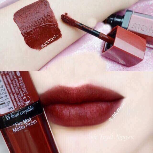 Son Bourjois Velvet 33 Brun’Croyable