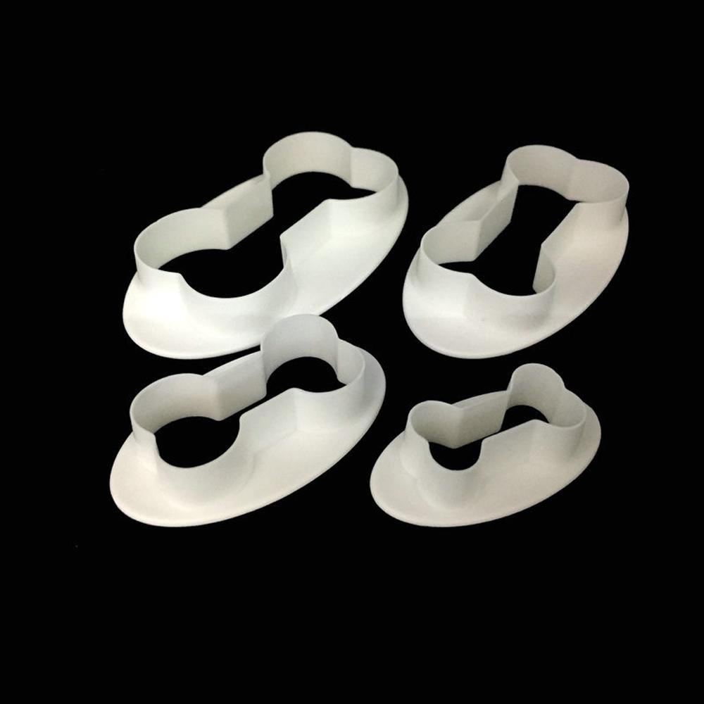 Set 4 Khuôn Làm Bánh Hình Khúc Xương Chó DIY