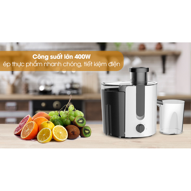 Máy ép trái cây chậm Midea MJJE40 tiện lợi một cách ngạc nhiên