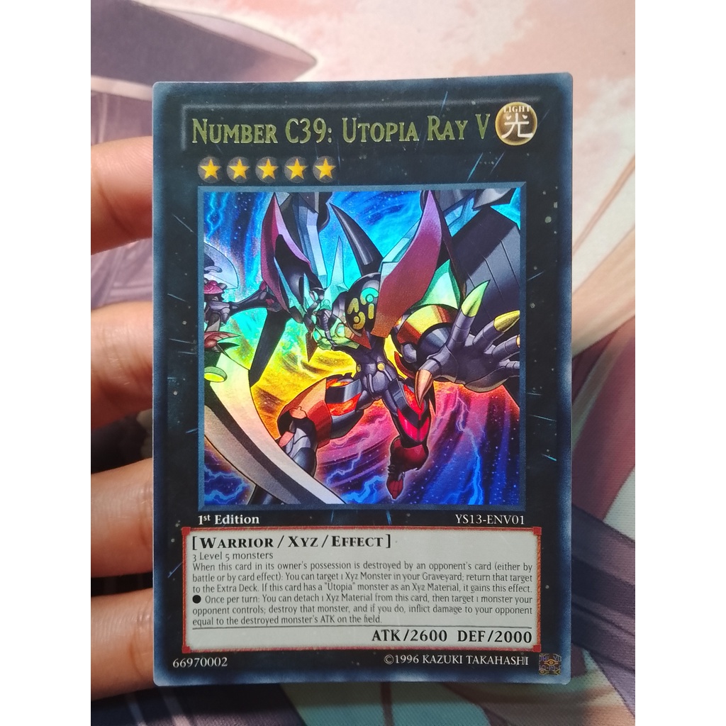 Thẻ Bài Yugioh: Number C39: Utopia Ray V YS13-ENV01