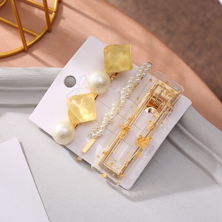 Set kẹp tóc 3 món chọn lọc cực đẹp, phụ kiện tóc nữ