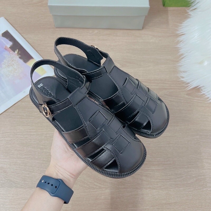 Giày sandal rọ nữ, dép quai hậu học sinh sinh viên