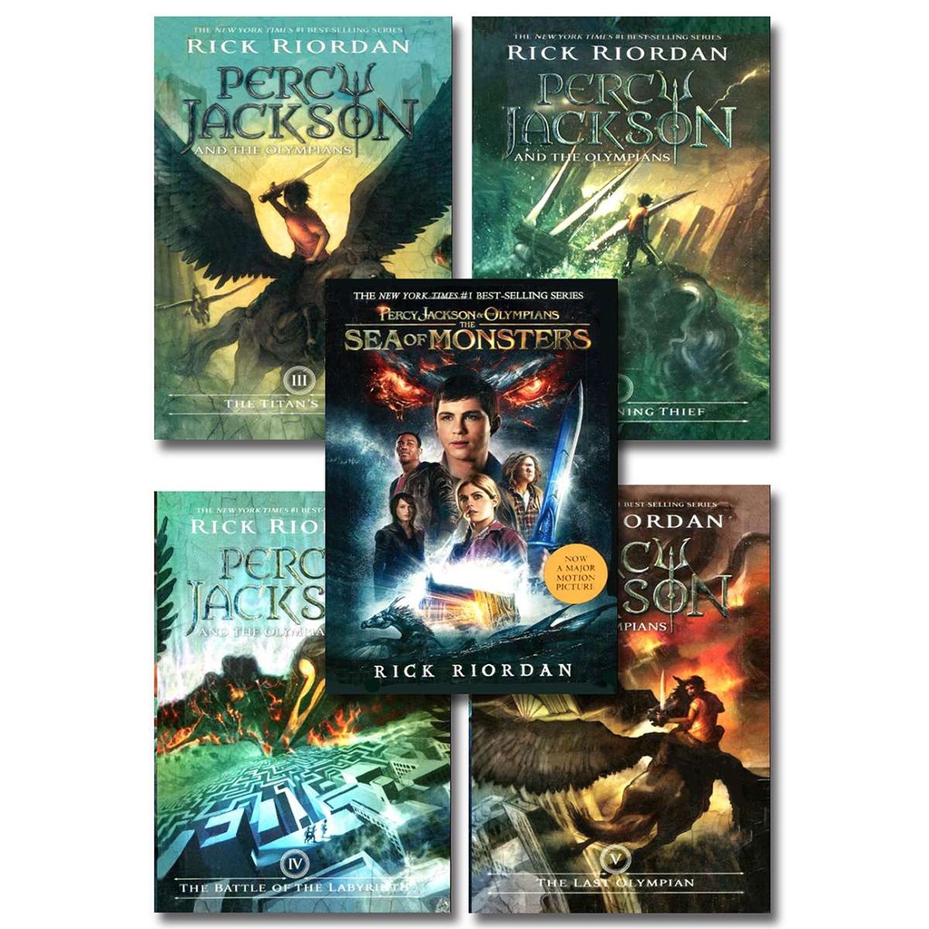 PERCY JACKSON & THE OLYMPIANS - 5c bản đẹp